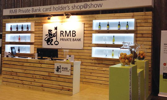 Digital Colour Bar - Bespoke Exhibition Stands